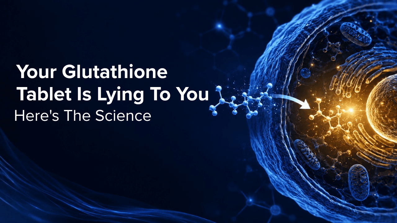 Your Glutathione Tablet Is Lying to You — Here's the Science