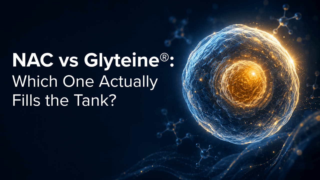 NAC vs Glyteine®: Which One Actually Fills the Tank?