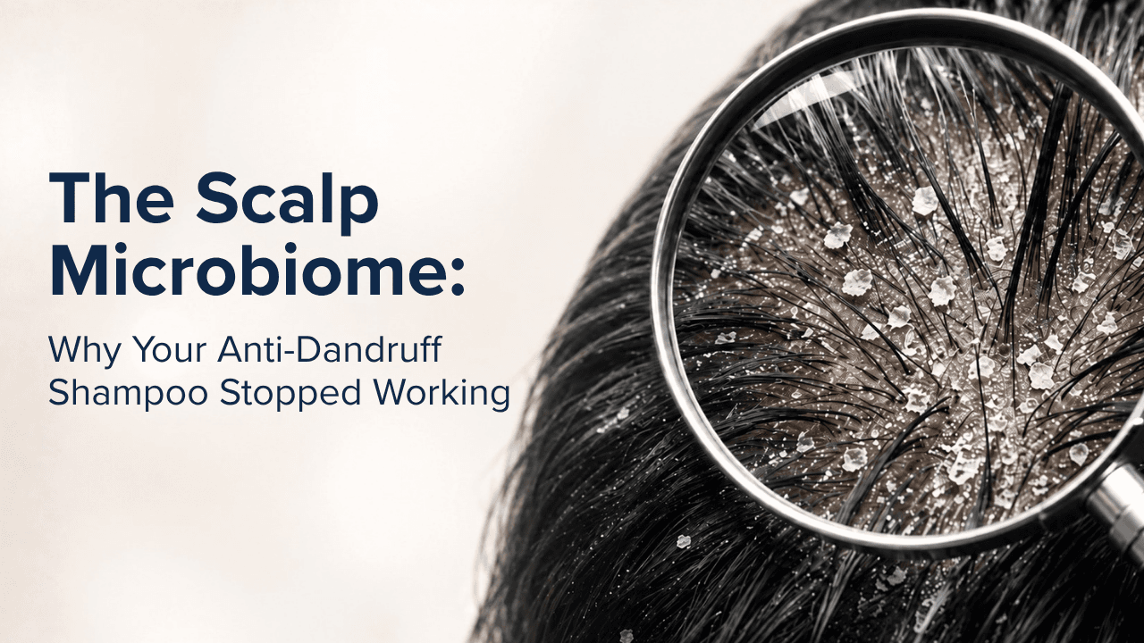 The Scalp Microbiome: Why Your Anti-Dandruff Shampoo Stopped Working